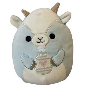 NWT  Squishmallow DOMINGO Baby Goat 8” Easter Dated 4-20-2022 Plush w Easter egg